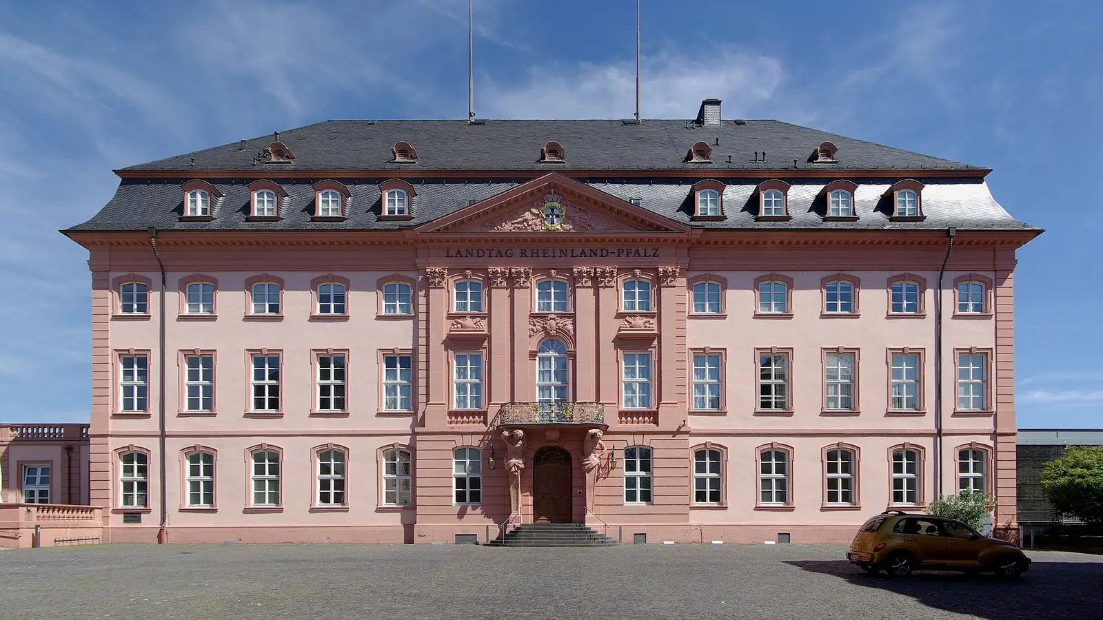 Mainz, Deutschhaus, heute Sitz des Landtages